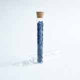【Set of 3】 Gemstone chips  in a test tubes (your own choice)