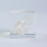 Rock crystal (2.0in cube)