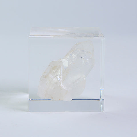 Rock crystal (2.0in cube)