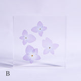 Hydrangea plate -four flower-