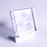 Hydrangea plate -four flower-