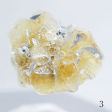 Yellow fluorite(2.0in cube)